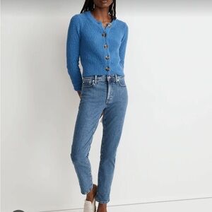 NWT Madewell mid-rise perfect vintage jean in knowland wash size 29 tall